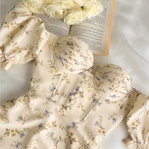 HER CHARLOTTE MIDI DRESS